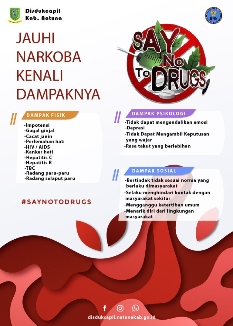 flyer narkotika