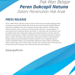 Press Release peran dukcapil dalam pemenuhan hak anak