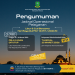 jadwal Operasional