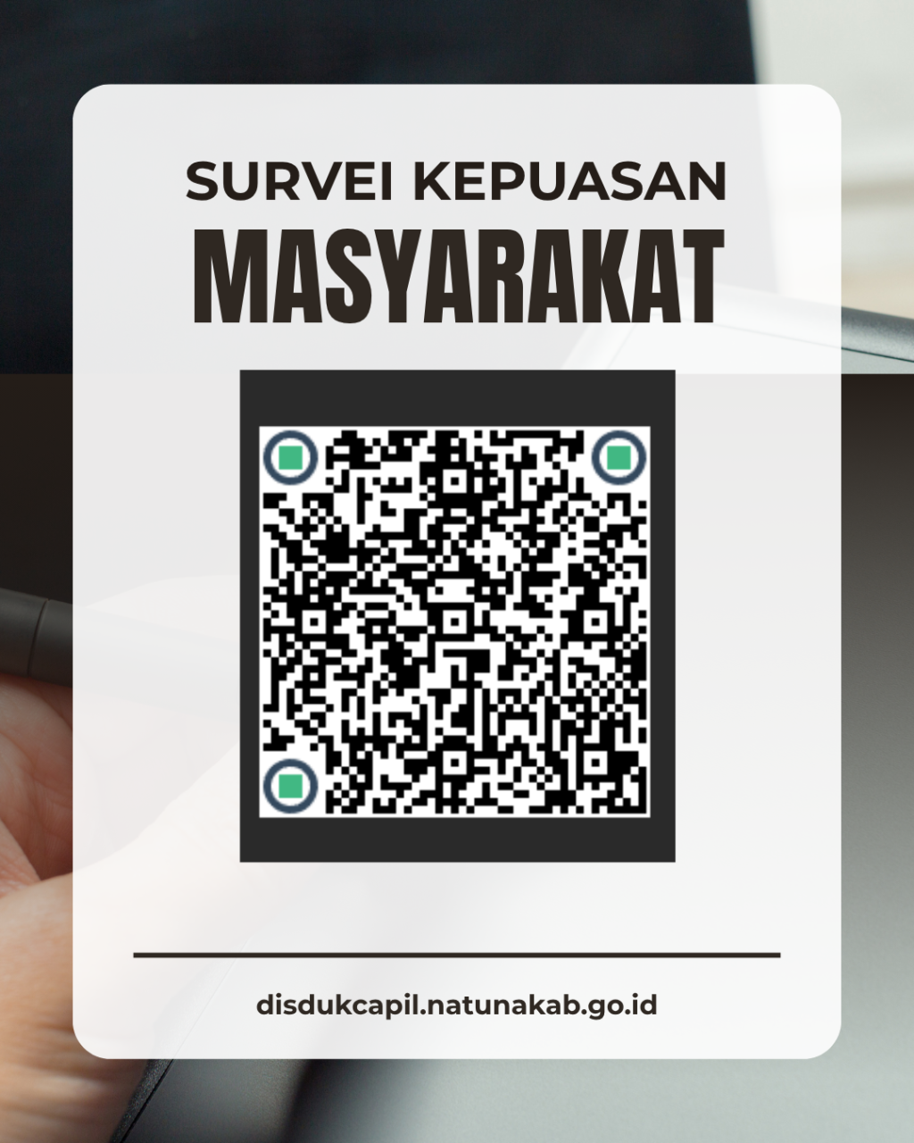 Black and White Modern QR Code Payment Instagram Post (1)
