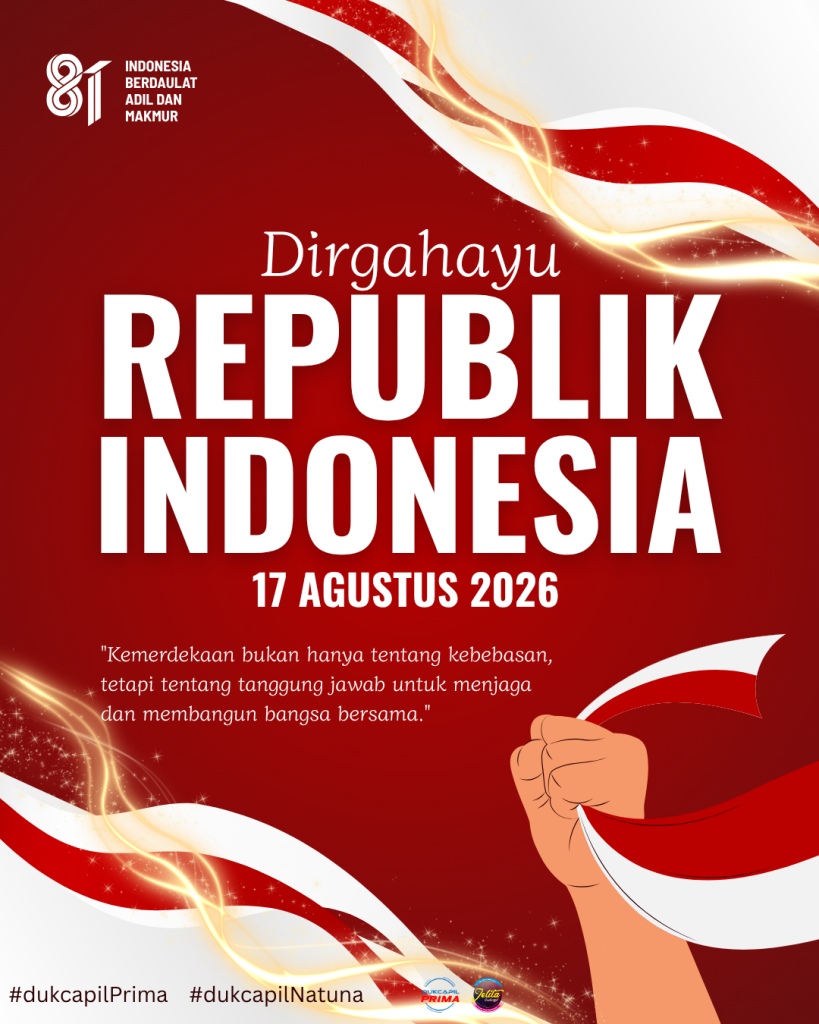 Merah Putih Dinamis Kemerdekaan Indonesia Instagram Post(1)